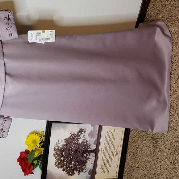 NEW Vintage J.R. Nites Caliendo 2piece Dress Shrug Beaded - Picture 8 of 15